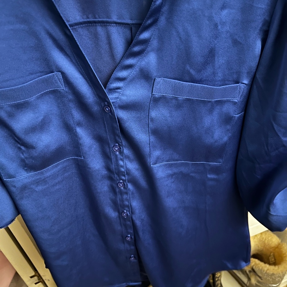 Express portofino shirt with matching bra cami tank top. Both size Medium